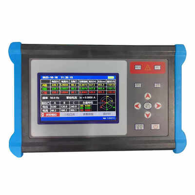 Handheld Power Quality Tester With 3 Phase Voltage 4 Circuit Current Measurement