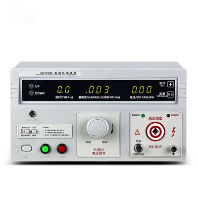 Electrical High Voltage Hipot Tester Withstand Voltage Tester For Insulation Breakdown