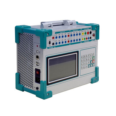 Multifunctional Microcomputer Relay Protection Tester with 8 Digital Inputs, 4 Outputs and 3-Phase Voltage/Current Output