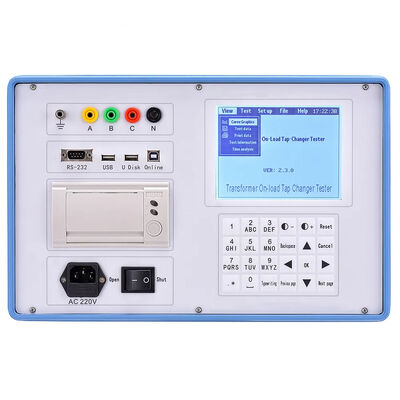 Transformer On-Load Tap Analyzer with 6-Channel High-Speed Sampling