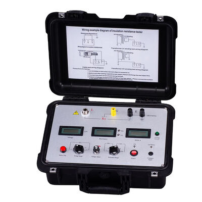 10mA Insulation Resistance Meter, 0.01MΩ~1999GΩ with 500kV Anti-Interference