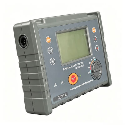 0.5% Accuracy Ground Resistance Tester with 1-1999μΩ Range and LCD Display