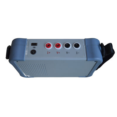Portable Handheld Transformer Winding Resistance Meter Battery Powered DC Micro Ohmmeter