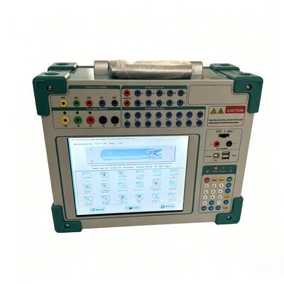 High Fidelity Multi Harmonic Three Phase Microcomputer Relay Protection Tester