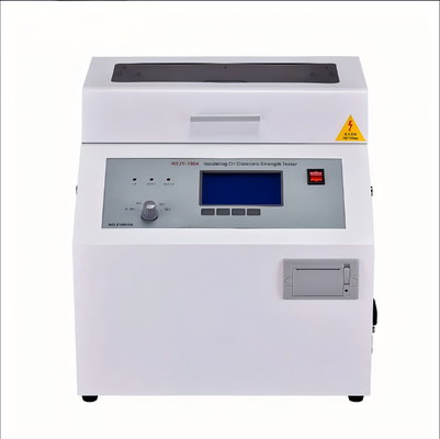 MYJY-100A 100kV Automatic Transformer Oil BDV Tester IEC60156 Insulating Oil Dielectric Strength Breakdown Voltage Test Set