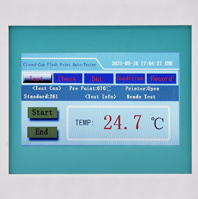 Automatic Closed Cup Flash Point Tester Pensky-Martins Oil Flash Point Testing Instrument