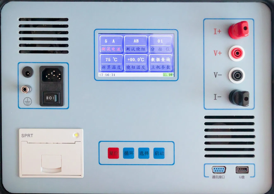 MYR 10A IP55 Compact Transformer DC Winding Resistance Tester
