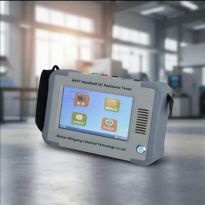 Large Screen Battery Handheld Micro Ohmmeter for Transformer Winding Resistance Testing