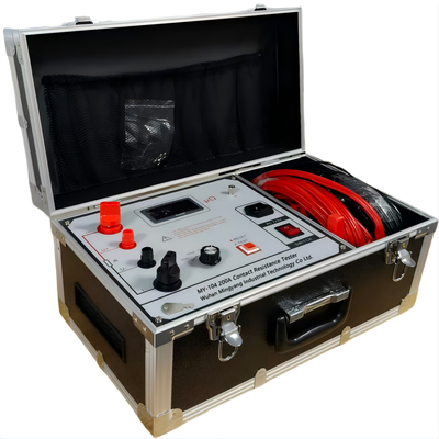 MY-104 200A Digital HV Switch Loop Resistance Test Kit High Anti-interference Contact Resistance Measuring Instrument