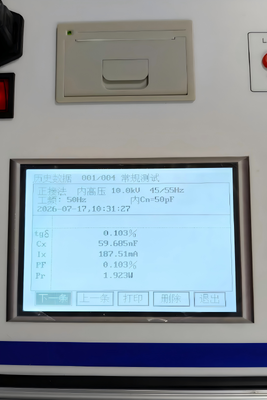 MY-108 Automatic Frequency Conversion Anti-interference 10kV Transformer Dielectric Loss Tester Tan Delta Test Equipment for CVT Capacitor
