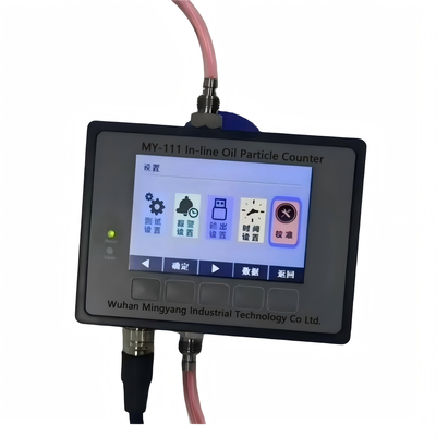 MY-111 High Precision In-line Oil Particle Counter  for Transformer Oil, Hydraulic Oil, Lubricant & Fuel
