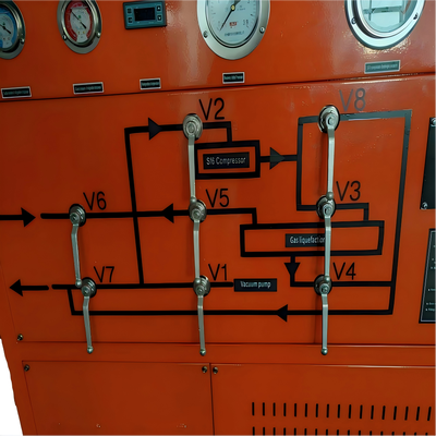 MY-115 SF6 Gas Recovery and Purification Unit, SF6 Gas Recycling Refilled Device for HV Switchgear Maintenance