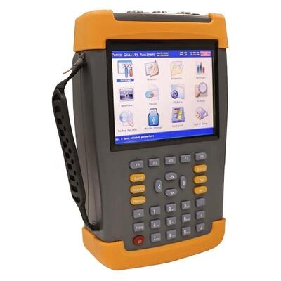 Portable Three Phase Power Quality Analyzer for Harmonic and Power Parameter Testing