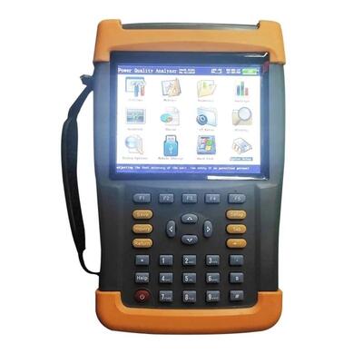 Portable Three Phase Power Quality Analyzer for Harmonic and Power Parameter Testing