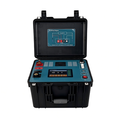 High Current Loop Resistance Tester, Micro Ohmmeter for HV Circuit Breaker Contact Resistance Test