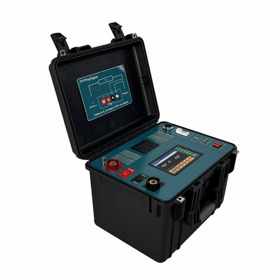 High Current Loop Resistance Tester, Micro Ohmmeter for HV Circuit Breaker Contact Resistance Test, Switch Contact Resistance Meter
