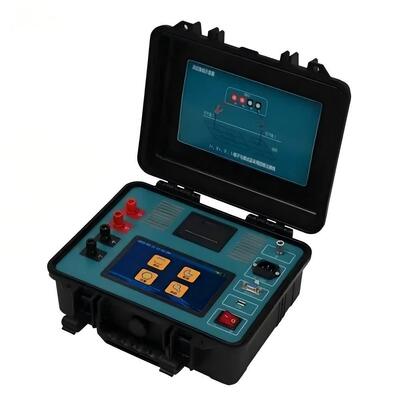 400A Portable Loop Resistance Tester, Battery Operated Contact Resistance Micro Ohmmeter
