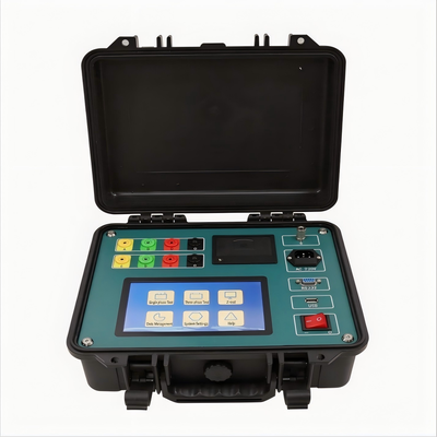 Portable Transformer Turns Ratio Tester, Automatic TTR Meter for Single / Three Phase / Z-Type Transformer