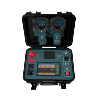 MY-5201A 200A Double-Ended Earthing Loop Resistance Tester, Dual-Clamp High Current Micro Ohmmeter for HV Circuit Breaker, GIS & Busbar Field Test
