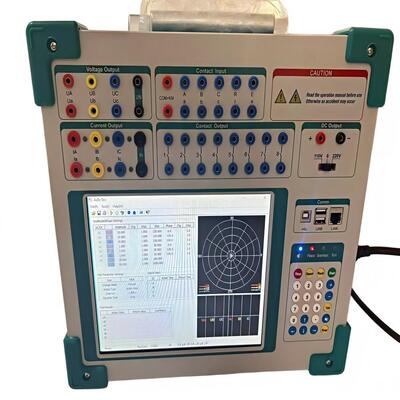 Portable 6-Phase Relay Protection Tester, 6 Voltage 6 Current Relay Test Set