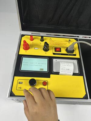 200A High Current Loop Resistance Tester for Substation Switch Maintenance