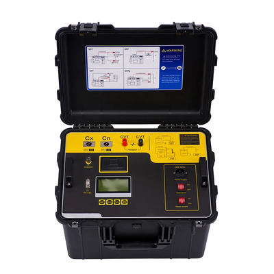 High Precision Dielectric Loss Tester With IP65 Protection Anti Interference Design