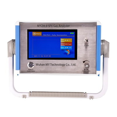 Portable SF6 Gas Analyzer With 0.01 High Accuracy Digital LCD Screen