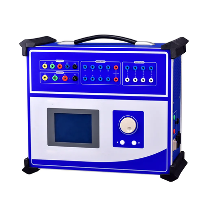 Three Phase Microcomputer Relay Protection Tester With High Precision Multi Output