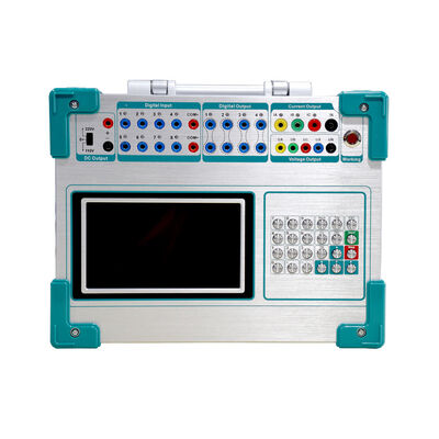 Multifunctional Microcomputer Relay Protection Tester with 8 Digital Inputs, 4 Outputs and 3-Phase Voltage/Current Output