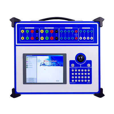 High Accuracy Six Phase Secondary Injection Test Equipment Portable Relay Tester