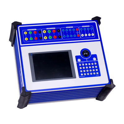 High Accuracy Six Phase Secondary Injection Test Equipment Portable Relay Tester