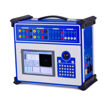 High Accuracy Six Phase Secondary Injection Test Equipment Portable Relay Tester