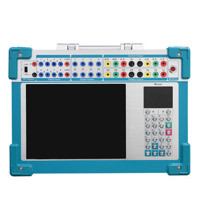 6 Phase Microcomputer Relay Protection Tester, 0.2% Accuracy with 2 Years Warranty