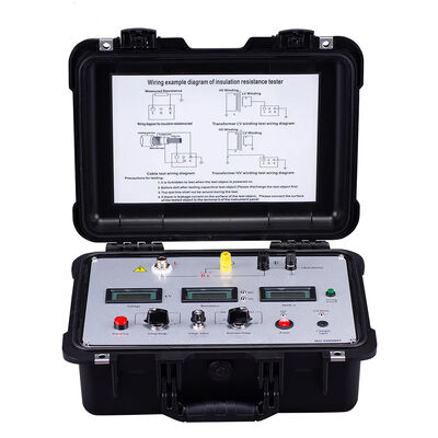 10mA Insulation Resistance Meter, 0.01MΩ~1999GΩ with 500kV Anti-Interference