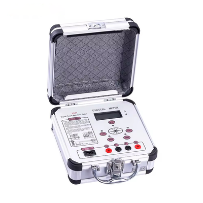 Portable Digital Grounding Resistance Tester with 0~200Ω Range and 2 Years Warranty