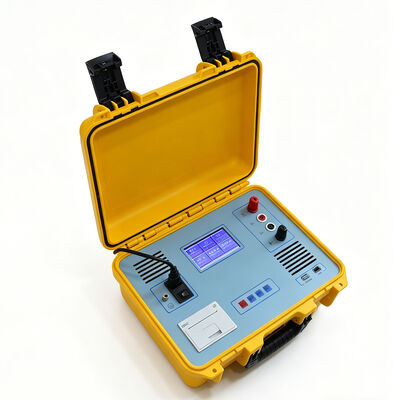 Portable 10A DC Winding Resistance Tester Current Resistance Tester With 0.5% Accuracy