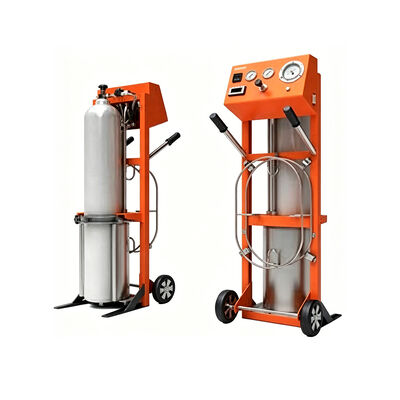 Compact SF6 Gas Recovery Vacuum Machine With Bottle Filling For Test Machine Device