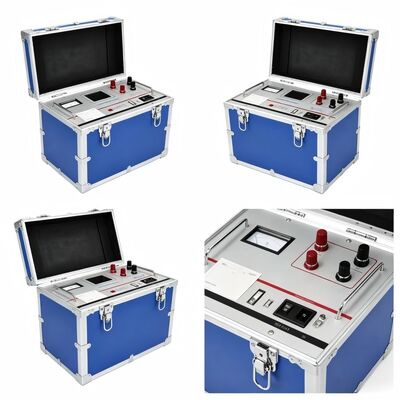 Three Channel Portable Transformer DC Winding Resistance Tester 0.5% High Precision With Data Storage