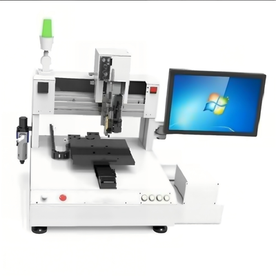 MY-114 Automatic CCD Visual Three Axis Desktop Glue Dispensing Robot High Precision Visual Programming Dispenser Machine