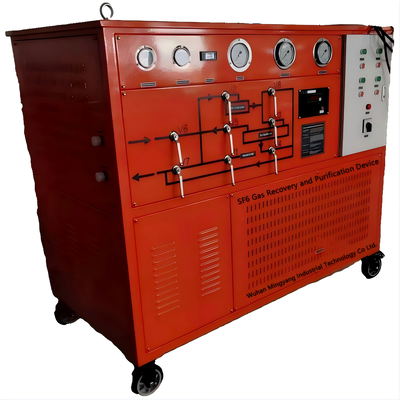 MY-115 SF6 Gas Recovery and Purification Unit, SF6 Gas Recycling Refilled Device for HV Switchgear Maintenance