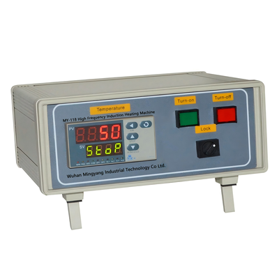 MY-118 15KW Split Type High Frequency Induction Heating Machine, 30-80KHz Timer Controlled Desktop Induction Heater