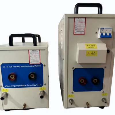 MY-118 15KW Split Type High Frequency Induction Heating Machine, 30-80KHz Timer Controlled Desktop Induction Heater