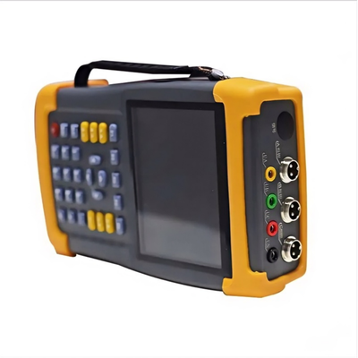 Portable Three Phase Power Quality Analyzer for Harmonic and Power Parameter Testing