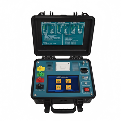 Portable Transformer On-load Tap Changer Tester, OLTC Dynamic Resistance & Waveform Analyzer, Tap Switch Transition Resistance & Time Tester
