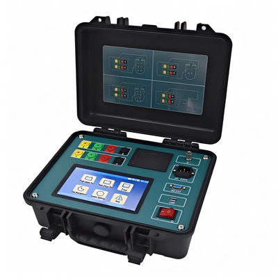 Portable Transformer Turns Ratio Tester, Automatic TTR Meter for Single / Three Phase / Z-Type Transformer