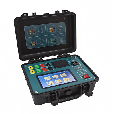 Portable Transformer Turns Ratio Tester, Automatic TTR Meter for Single / Three Phase / Z-Type Transformer