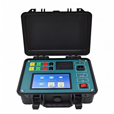 Portable Transformer Turns Ratio Tester, Automatic TTR Meter for Single / Three Phase / Z-Type Transformer