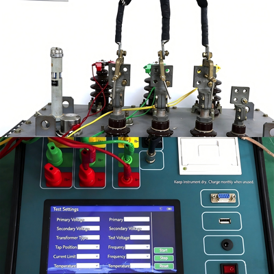 Portable Transformer Capacity Tester, Automatic No-load & Load Loss Analyzer for Distribution Transformer