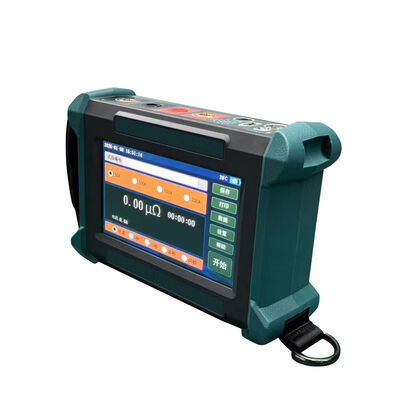 MY-5201AS 50A-200A Handheld Contact Resistance Tester, Portable High Current Micro Ohm Meter with Touch Screen, Data Storage & Printing for Circuit Breaker & Busbar Test
