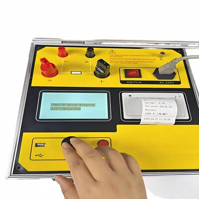 200A Contact Resistance Test Instrument, HV Switch Loop Resistance Tester